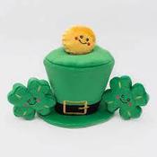 St Patrick’s Burrow Leprechaun Hat Dog Toy image