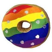 Lulubelles Power Plush Pride Donut Small image