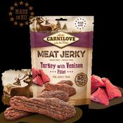 Carnilove Meat Jerky Turkey with Venison Fillet image