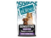 BURNS SENSITIVE TURKEY DRY DOG FOOD image