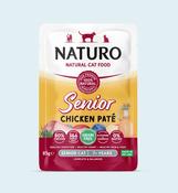 Naturo Cat Grain Free Senior Chicken Paté Pouch image