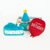 ZIPPY PAWS Pup Birthday Box Blue image