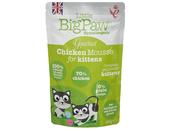 BIG PAW CHICKEN MOUSSE KITTEN POUCH 85G image