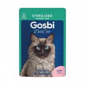 Gosbi Delicat with chicken &amp; sardine loaf - Complete diet for sterilized cats 70g image