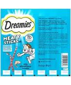 DREAMIES™ Meaty Sticks with Salmon, 30g (6 x 5g). image