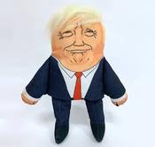 Donald Trump dog toy image