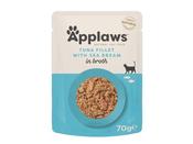 APPLAWS POUCH TUNA &amp; SEABREAM 70G image