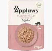 APPLAWS POUCH TUNA&amp;SALMON 70G CAT image