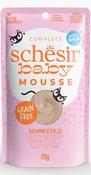 SCHESIR CAT FOOD  Salmon And Chicken in mousse 70g in pouch image