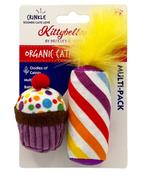 KITTYBELLES Me-Wow Cupcake &amp; Candle 2pk Cat Toy image