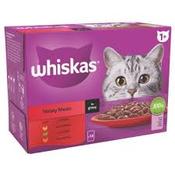 WHISKAS MEATY MEALS 1+ CAT POUCHES image