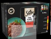 SHEBA® Fine Flakes Adult Cat Food Succulent Selection in Jelly 12x85g Pouch image
