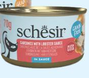 SCHESIR Sardines in lobster sauce cat food image