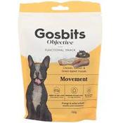 Gosbits Objective - Movement - Chicken, Salmon &amp; Green-Lipped Mussels - Dog Treats image
