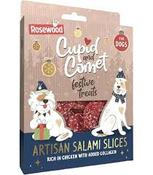 CUPID &amp; COMET ARTISAN SALAMI SLICES FESTIVE DOG TREATS
