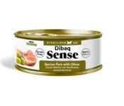 Dibaq Sense Cat Sterilized Iberian Pork WET CAT FOOD TIN image
