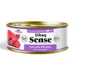 Dibaq Sense Cat Tuna and Wild Boar with Blueberries WET CAT FOOD TIN image