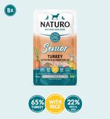 NATURO Senior Dog Turkey &amp; Rice with Vegetables - Wet Dog Food | image