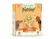 NATUREDIET FEEL GOOD TURK&amp;CHICK WET DOG FOOD image