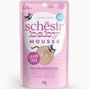 SCHESIR Chicken With Chicken Liver in mousse 70g in pouch image