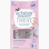 SCHESIR Chicken With Chicken Liver in cream 160g in pouch image