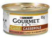 PURINA GOURMET® Gold Casserole Duck and Turkey Wet Cat Food image