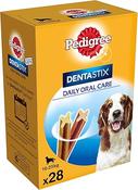 PEDIGREE DENTASTIX MEGA 28 PK MEDIUM DOGS. image