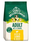 JAMES WELLBELOVED Adult Lamb &amp; Rice Dry Dog Food 12KG image