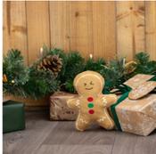 ANCOL Georgia Gingerbread Christmas Dog Toy image