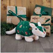 ANCOL Arnold Armadillo Christmas Dog Toy image