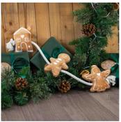 ANCOL Gingerbread Rope Christmas Dog Toy