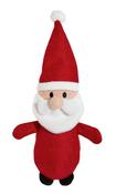 Good Boy Christmas Woolie Santa Christmas Dog Toy 28cm image