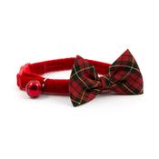 Ancol Vintage Cat Collar with Bow - Red image