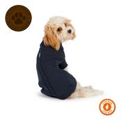 Cable Knitted Dog Jumper - Navy image