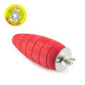 Ancol Small Pet Wooden Gnaw - Carrot image