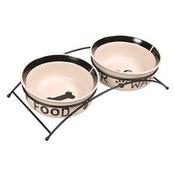 Trixie Eat on Feet Ceramic Dog Bowl Set