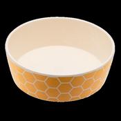 Beco Honeycomb Bamboo Dog Bowl 1.65L