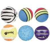 Set of Toy Cat Balls Assort. 6pcs image