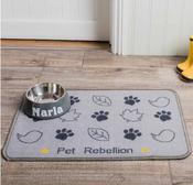 Pet Rebellion Dog Food Mat - Country