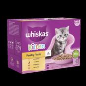 WHISKAS Pouches - Kitten - Poultry in Jelly 12 Pk image