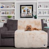 Pet Rebellion Couch Protection - Comfy Cover - Stone