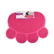 Flamingo Pink Cat Litter Tray Mat image