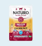 Naturo Natural Indoor Cat Food - Chicken Pate 85g image