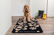 Pet Rebellion Dog House Mat - Floral Paw