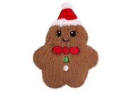 Kong Holiday Snuzzles Gingerbread Man Dog Toy - X-Small image
