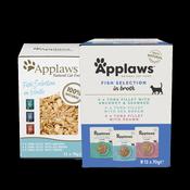 Applaws Natural Wet Cat Food Multipack Fish Selection in Broth image