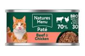 Natures Menu Wet Cat Food - Beef &amp;amp; Chicken 85g image