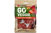 Flamingo Go Veggie Dog Chews - Strawberry