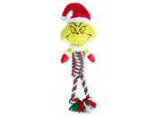 Grinch Dog Toy - Rope Body