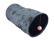 Ancol Cat Play Tunnel Grey Collapsible 50cm image